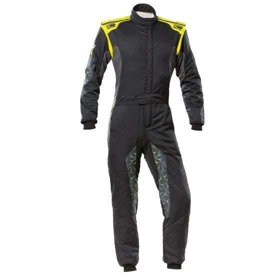 Omp Racing, Inc. OMPIA0-1864-A01-178-52 TECNICA HYBRID OVERALL F IA 8856-2018 BLACK / FLU