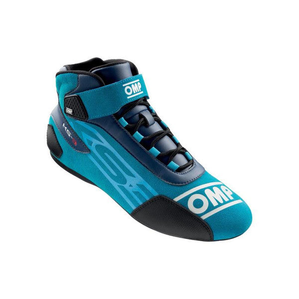 Omp Racing, Inc. OMPKC0-0826-A01-244-41 KS-3 Shoes Blue And Cyan Size 41