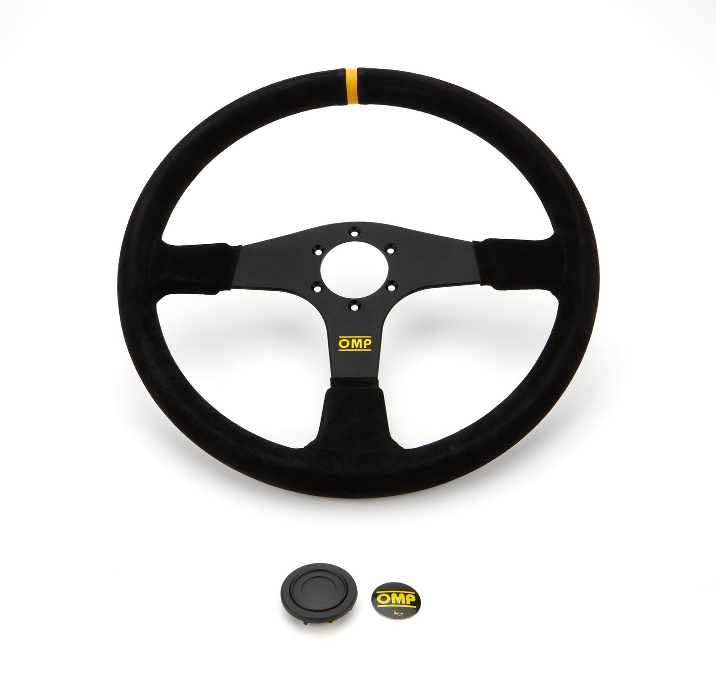 Omp Racing, Inc. OMPOD0-1987-071 Velocita 380 Steering Wheel Black 380mm Dia.