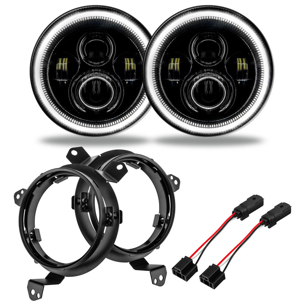 Oracle Lighting ORA5769J-001 18- Jeep Wrangler JL 7in LED Headlights