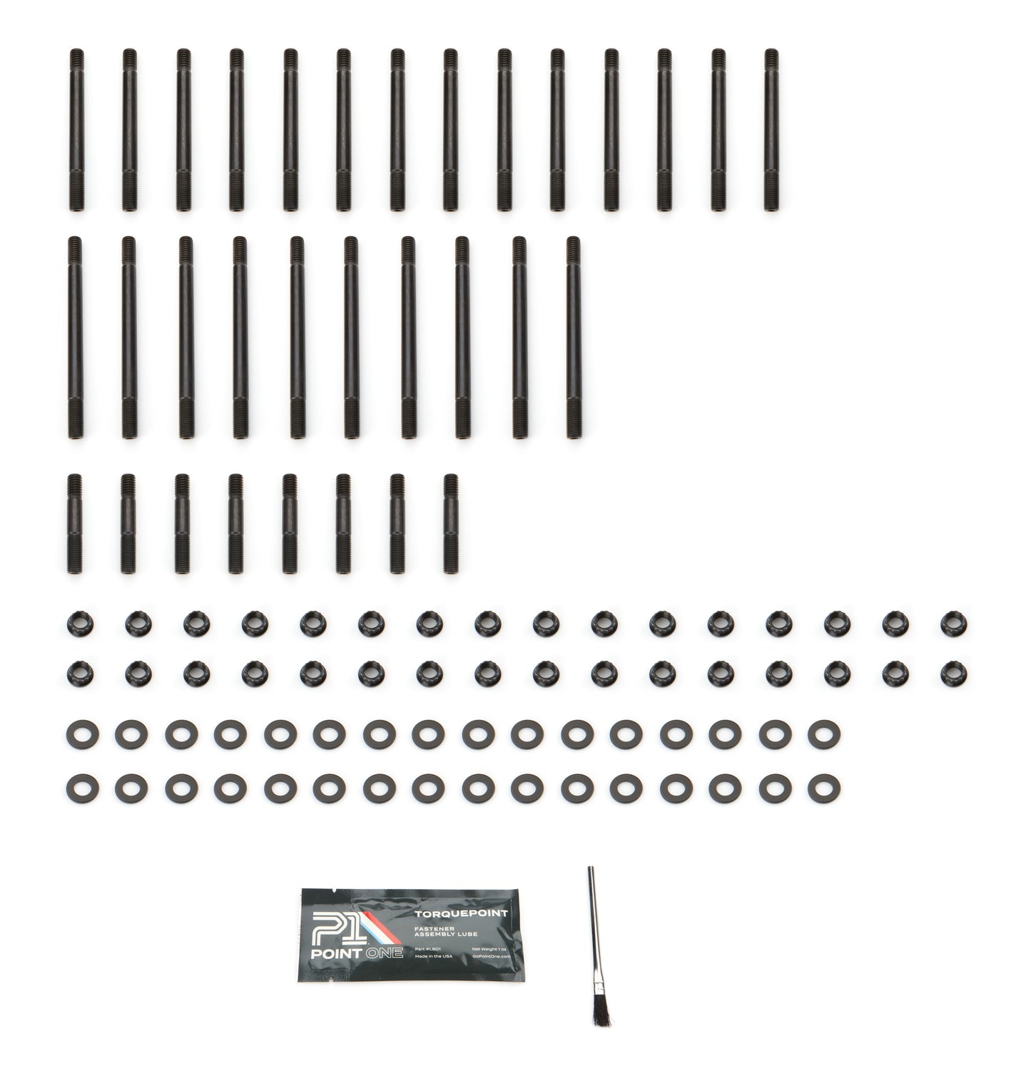 Point One P1FK001-H05E BBC 12Pt Head Stud Kit Use w/Brodix 24-Deg Head