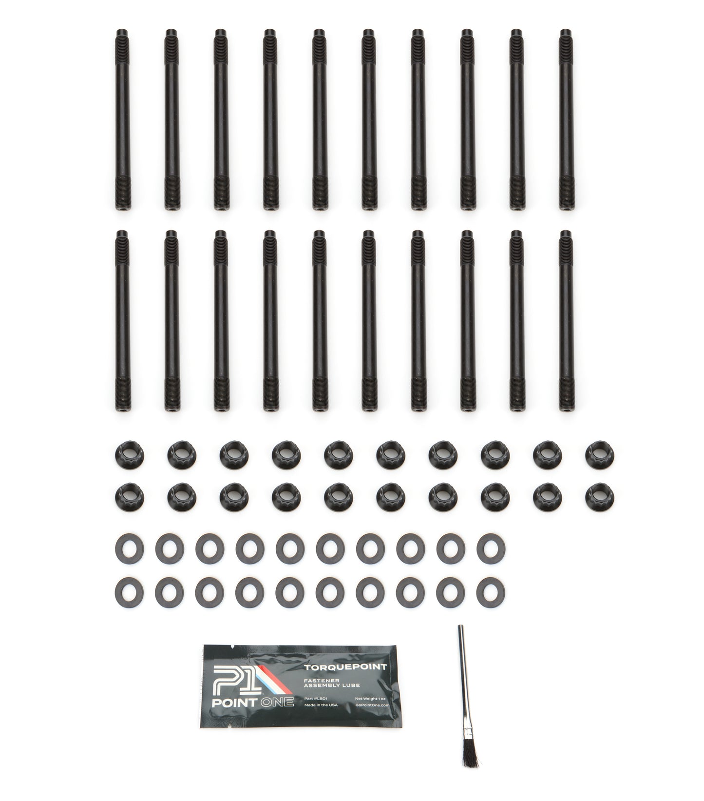Point One P1FK063-H01S Ford Godzilla 7.3L Head Stud Kit 12Pt