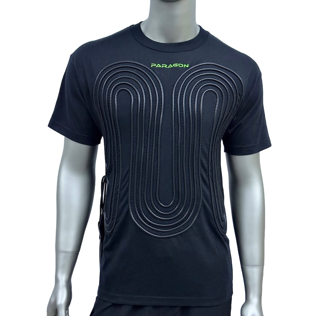 Paragon Pro Inc PAR82-10210 Shirt Pro Cooling 3X- Large Black Right Exit
