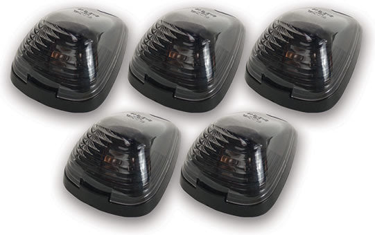 Pacer Performance PCP20-235S Hi-Five Cab Roof Lights Smoke