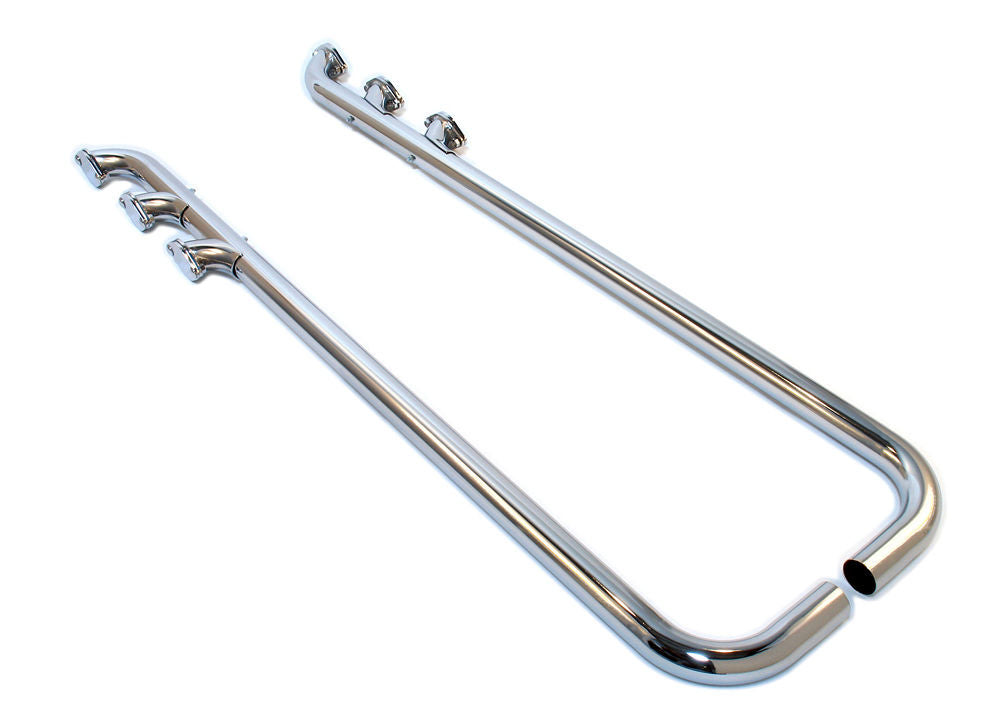 Patriot Exhaust PEPH1284 Lake Pipes - 3 Outlets 80in Long