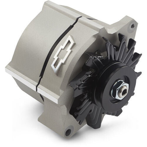 Proform PFM141-149 Alternator Raised Bowtie Emblem Cast Gray Crinkle