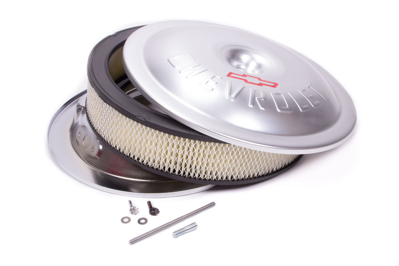 Proform PFM141-693 14in Clear Aluminum A/C Bowtie Logo
