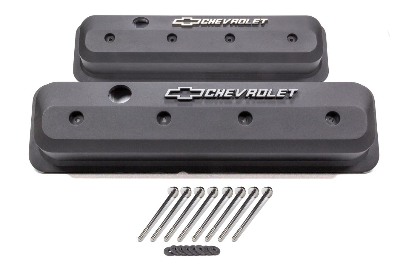 Proform PFM141-840 SBC Valve Cover Slant Edge Black Crinkle