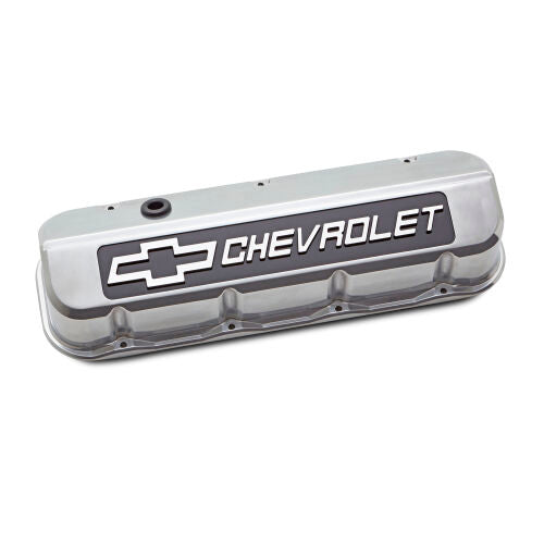Proform PFM141-878 Slant Edge Valve Covers BBC Polished