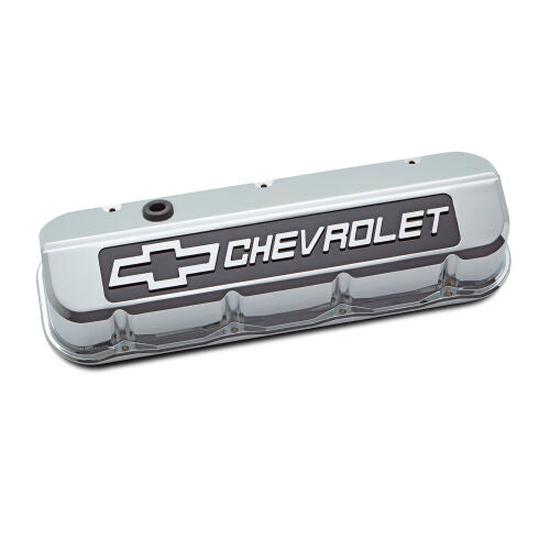 Proform PFM141-879 Slant Edge Valve Covers BBC Chrome
