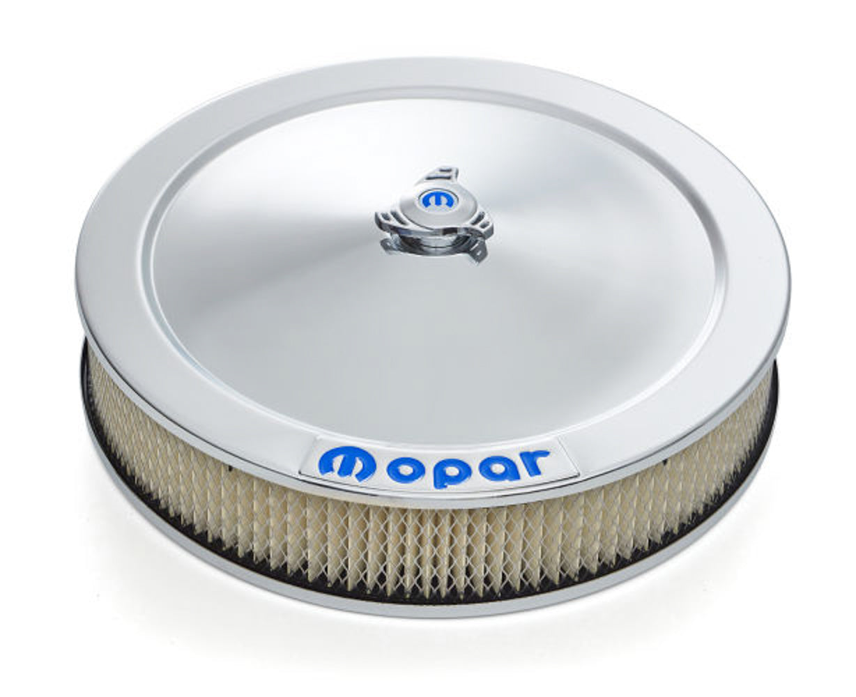 Proform PFM440-906 14in Air Cleaner Blue MO PAR Emblem Chrome
