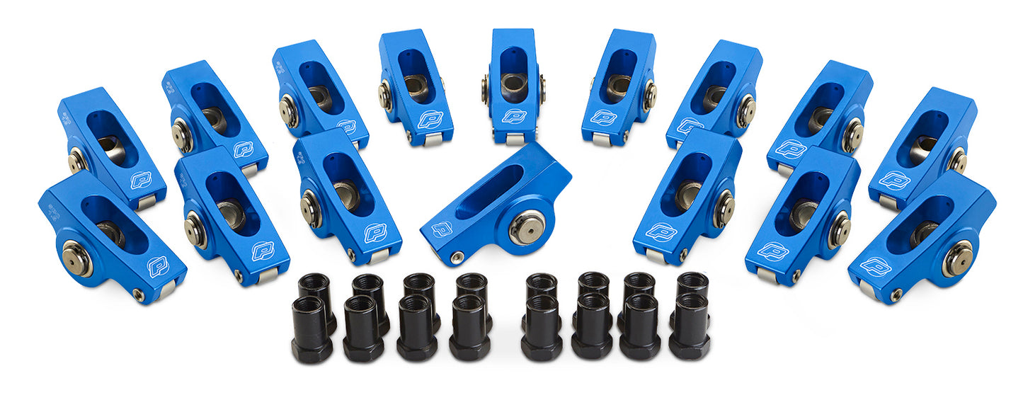 Proform PFM66908C SBC Roller Rocker Arms - 1.6 Ratio- 3/8in Stud