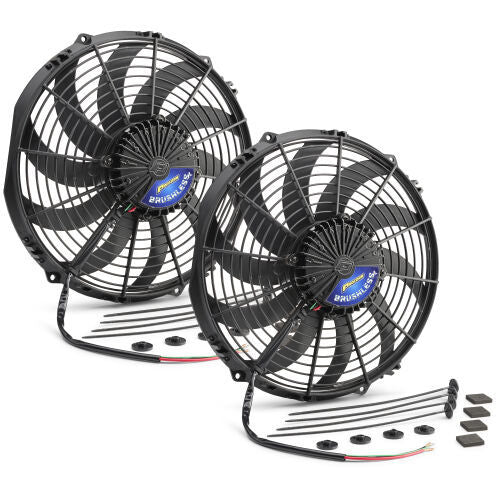Proform PFM67049 Universal Brushless Fans Pair 10in S-Blade Puller