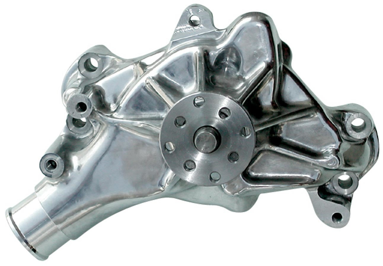 Proform PFM67264 SBC Aluminum Water Pump - Polished- Long