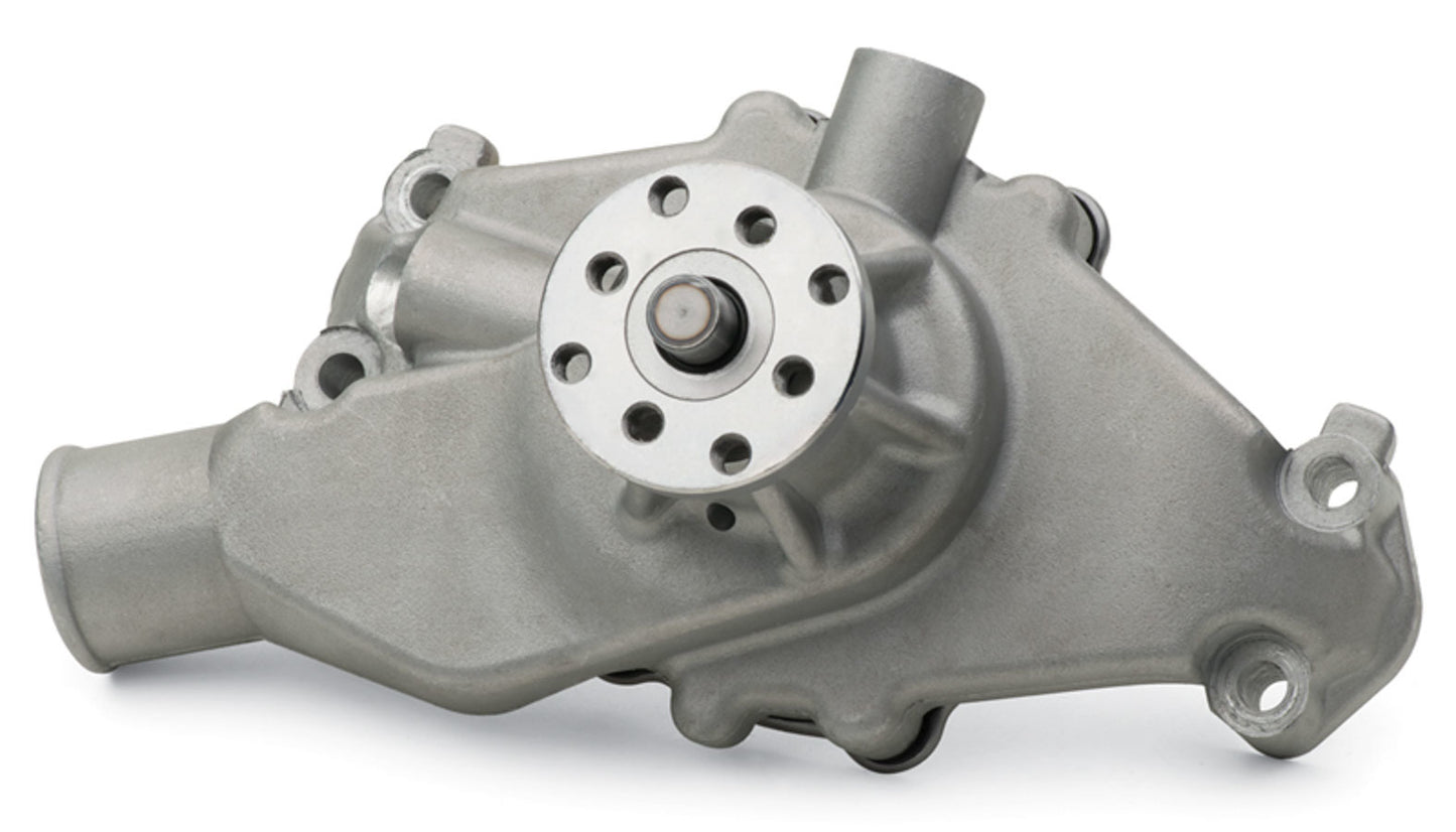 Proform PFM68245 SBC Aluminum Water Pump Short Satin Finish