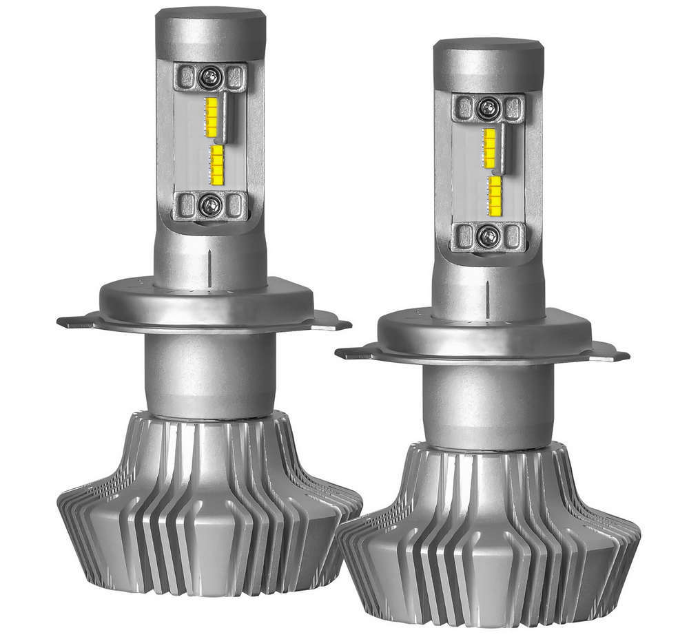 Piaa PIA26-17304 H4 Platinum LED Bulb Twi n Pack - 4000Lm 6000K