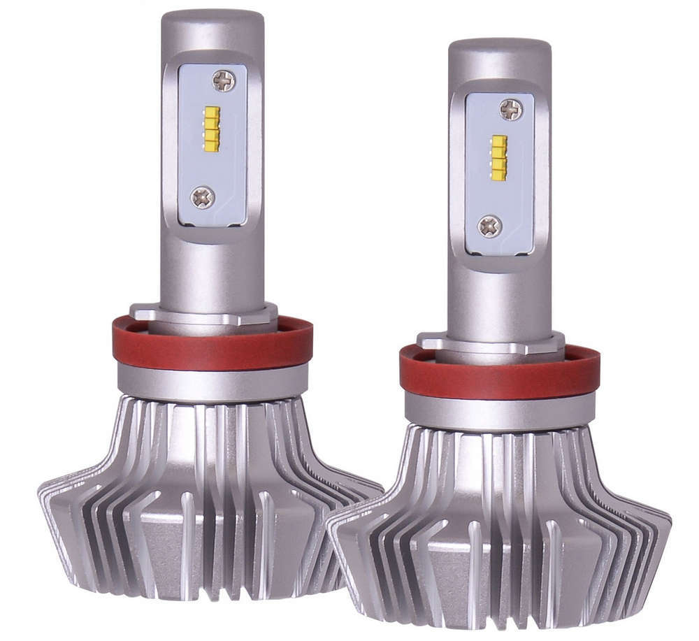 Piaa PIA26-17311 H11 Platinum LED Bulb Tw in Pack - 4000Lm 6000K