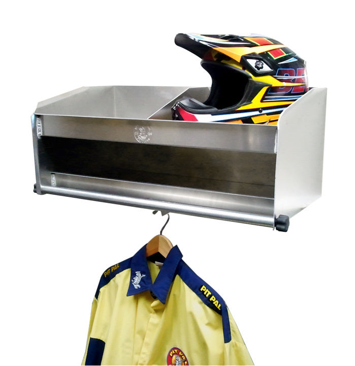 Pit-pal Products PIT331D 2 Bay Helmet Shelf Delux