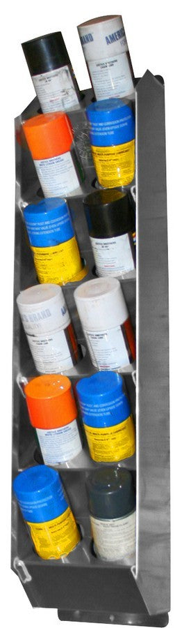 Pit-pal Products PITV99 Aerosol Spray Can Shelf 12 Can Vert.
