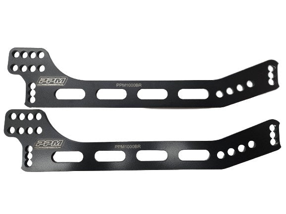 Ppm Racing Products PPM1000BR Bracket 4 Bar Longhorn RR .250in Alum Pair