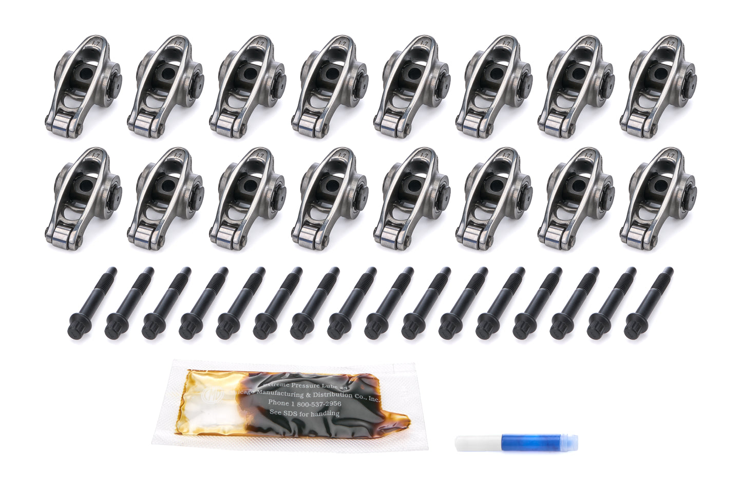 Prw Industries, Inc. PQX0234631 GM LS S/S Roller Rocker Arms - 1.7 Ratio