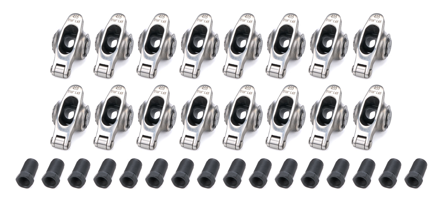 Prw Industries, Inc. PQX0245502 Pontiac S/S Roller R/A's - 1.65 Ratio 7/16 Stud