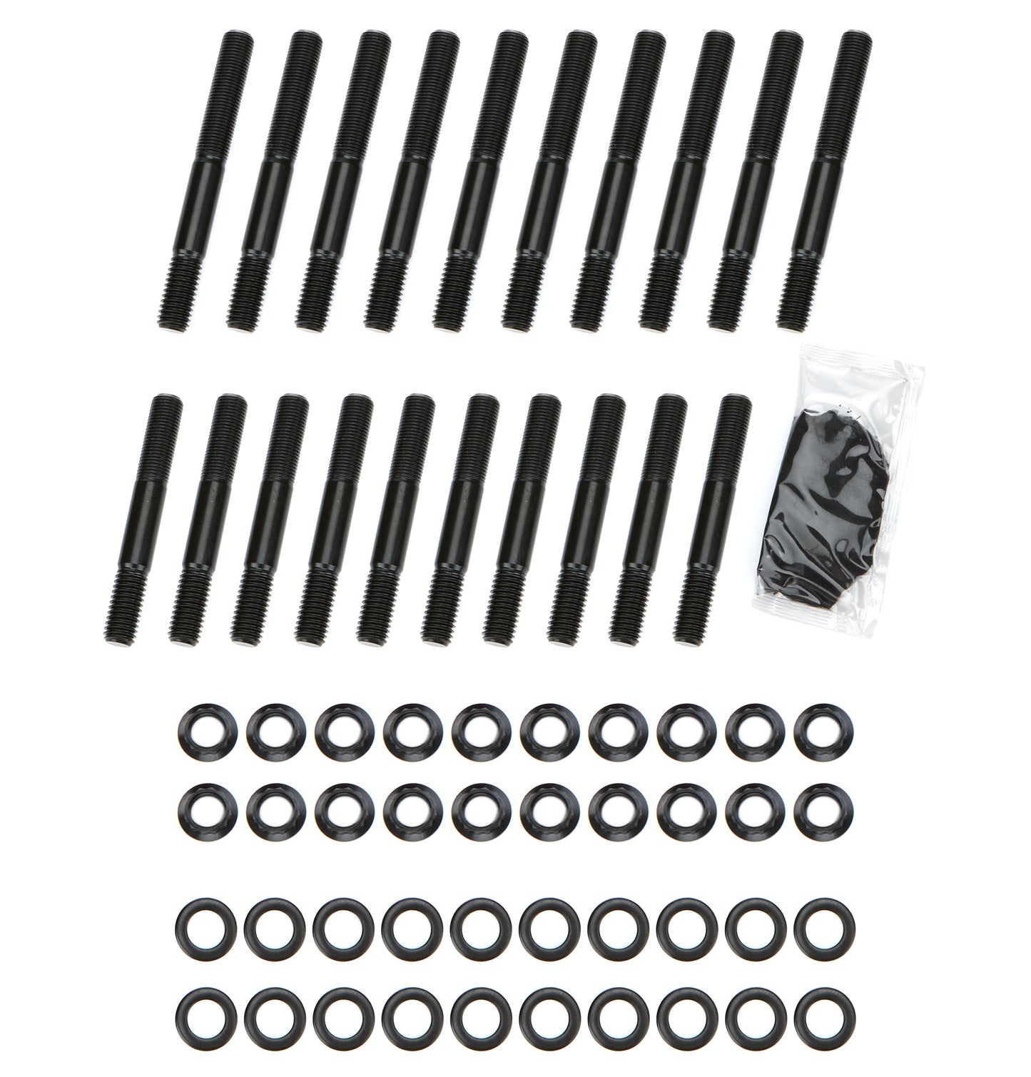 Prw Industries, Inc. PQX1045442 BBC Main Stud Kit '65-00 BB 4-Bolt