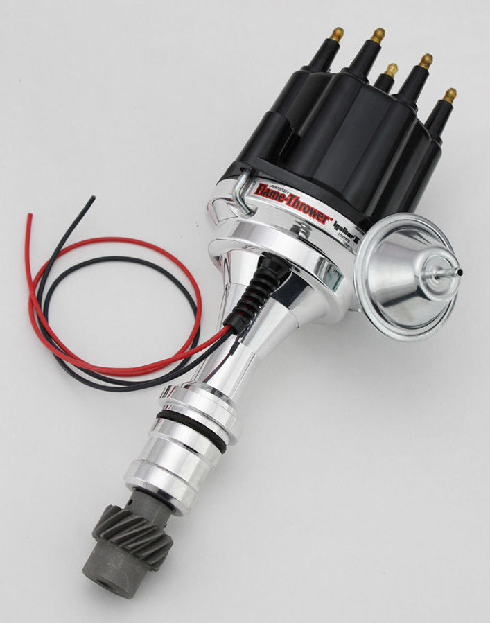Pertronix Ignition PRTD110710 Billet Distributor Olds V8 Vac Adv. w/Male Cap