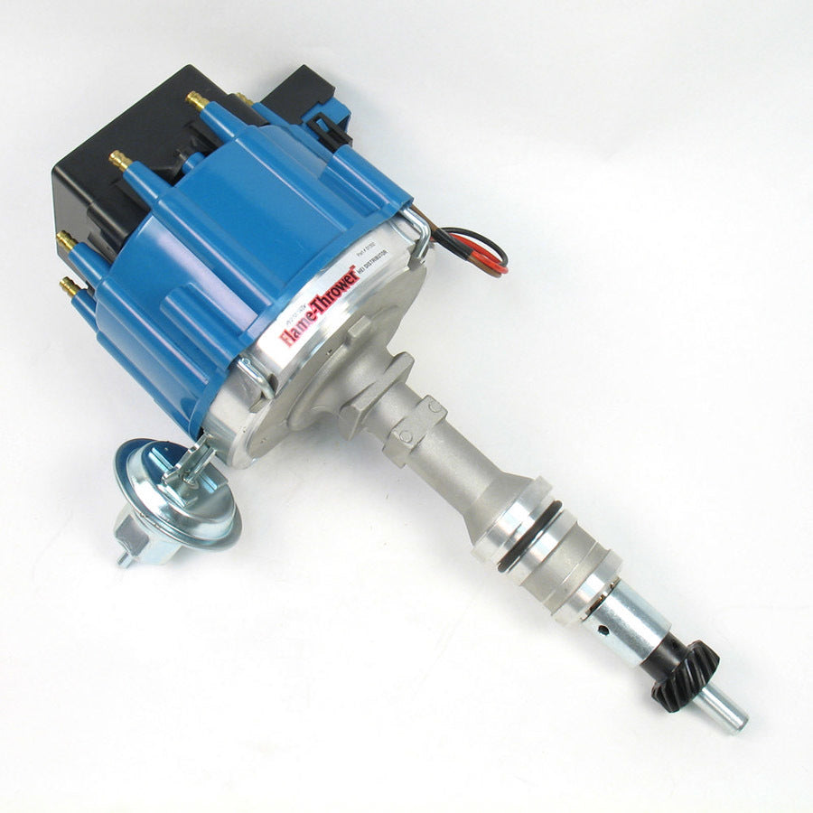 Pertronix Ignition PRTD1352 SBF HEI Street/Strip Distributor w/Blue Cap