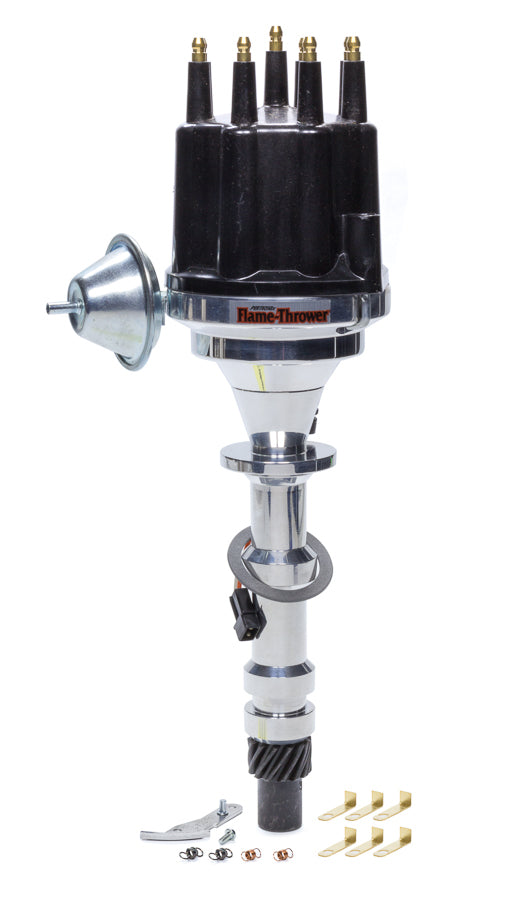 Pertronix Ignition PRTD301710 Billet Distributor Chevy 348/409 Black Male Cap