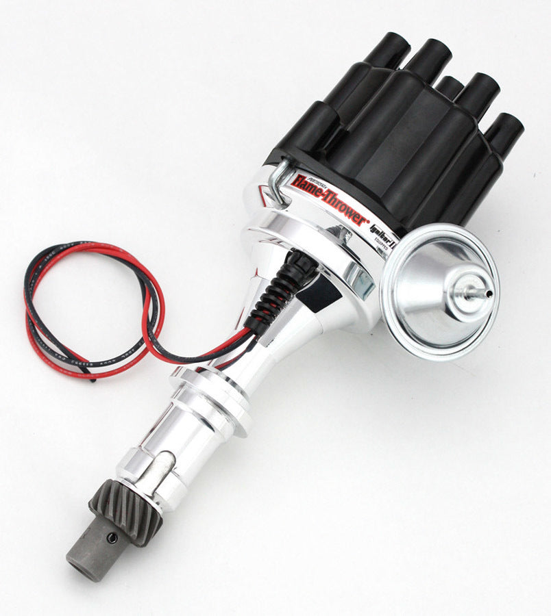 Pertronix Ignition PRTD7120700 Dist Billet I3 Pontiac V8 Vac Blk Cap