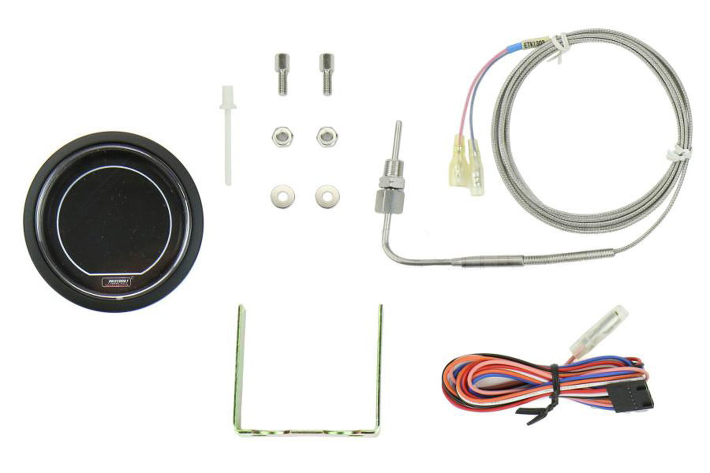 Prosport Gauges PSG216EVOWGEGT.F Gauge EVO EGT w/ K-Type Probe White / Green