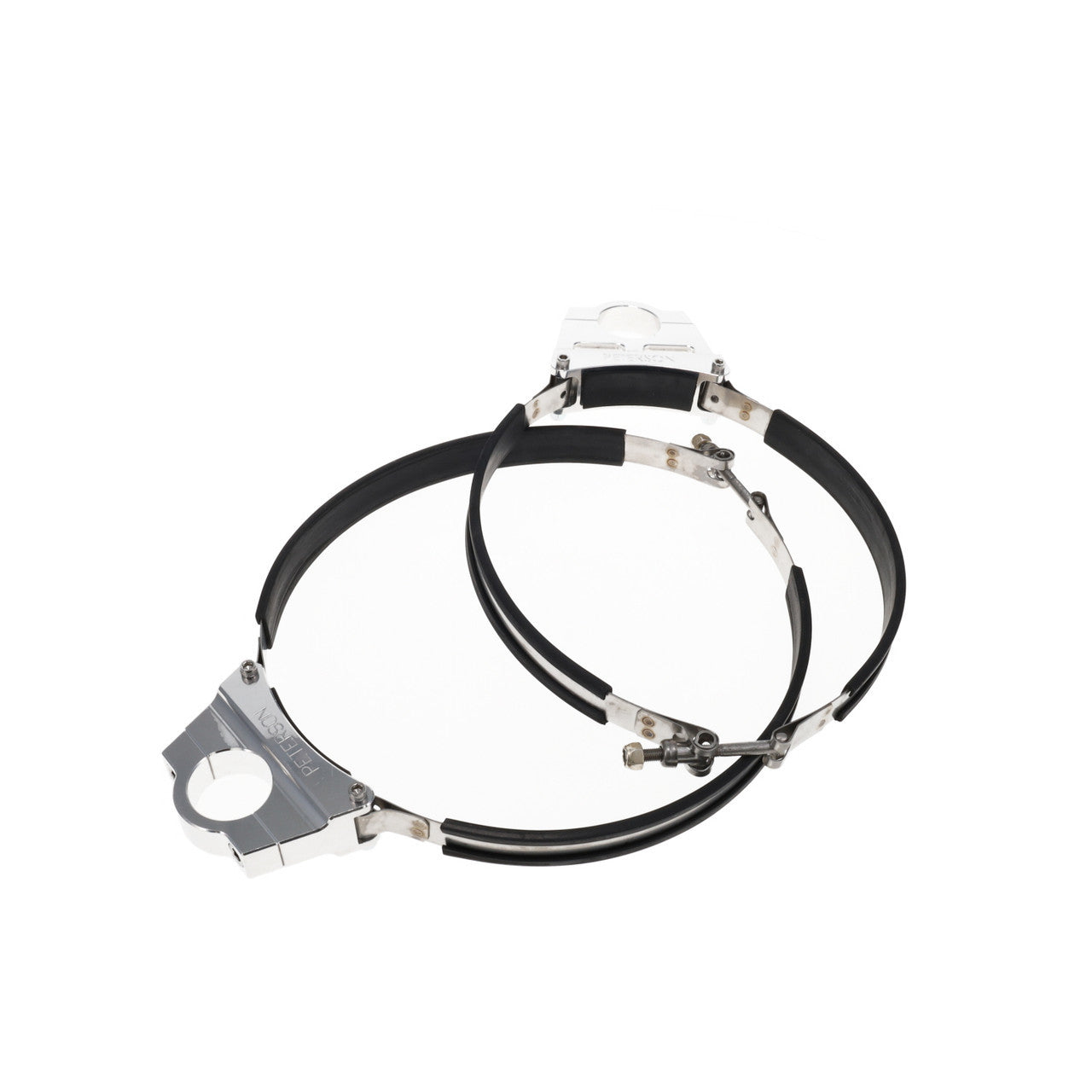 Peterson Fluid PTR08-2108 Oil Tank Mount Kit Fat Boy 1.5in Tube