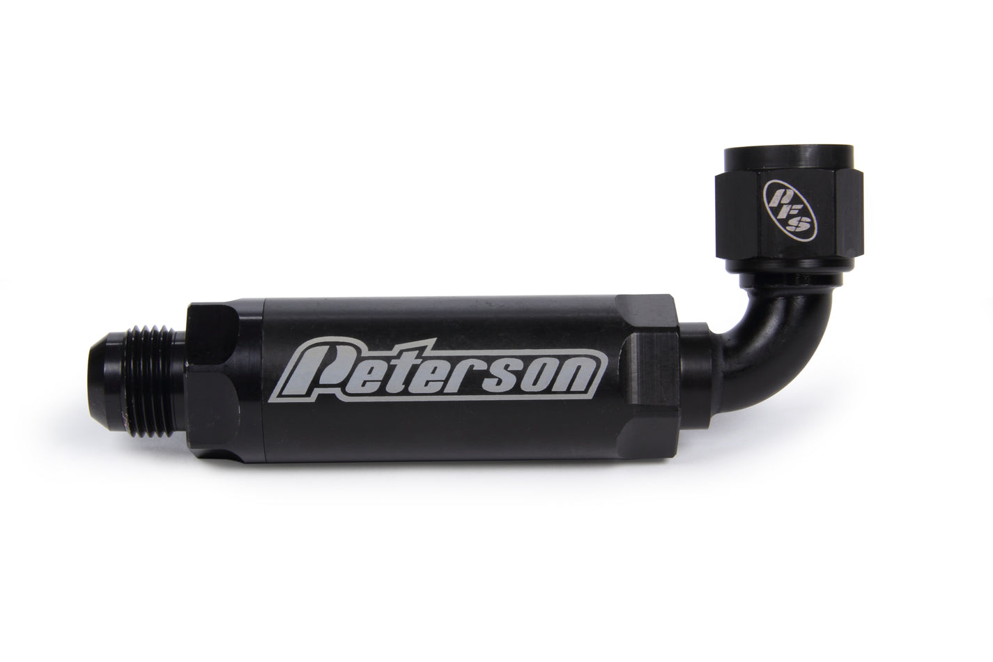 Peterson Fluid PTR09-0407 #10AN 90 Deg.Inline Fltr