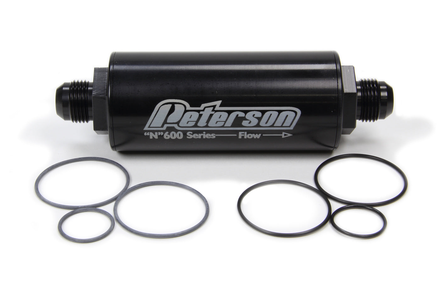 Peterson Fluid PTR09-0622 10an Inline Fuel Filter w/100 Micron Filter