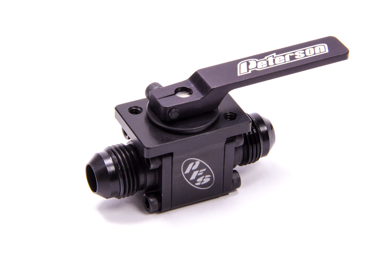 Peterson Fluid PTR09-0930 Panel Mount Ball Valve -8 Male Fittings