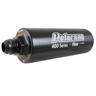 Peterson Fluid PTR09-1433 Filter -16an 100 Micron Filter w/ Bypass