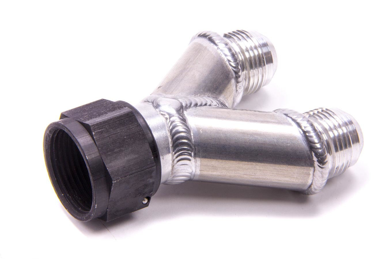Peterson Fluid PTR10-1726 Y-Manifold - 16an Female Swivel To 2 - 12an Male