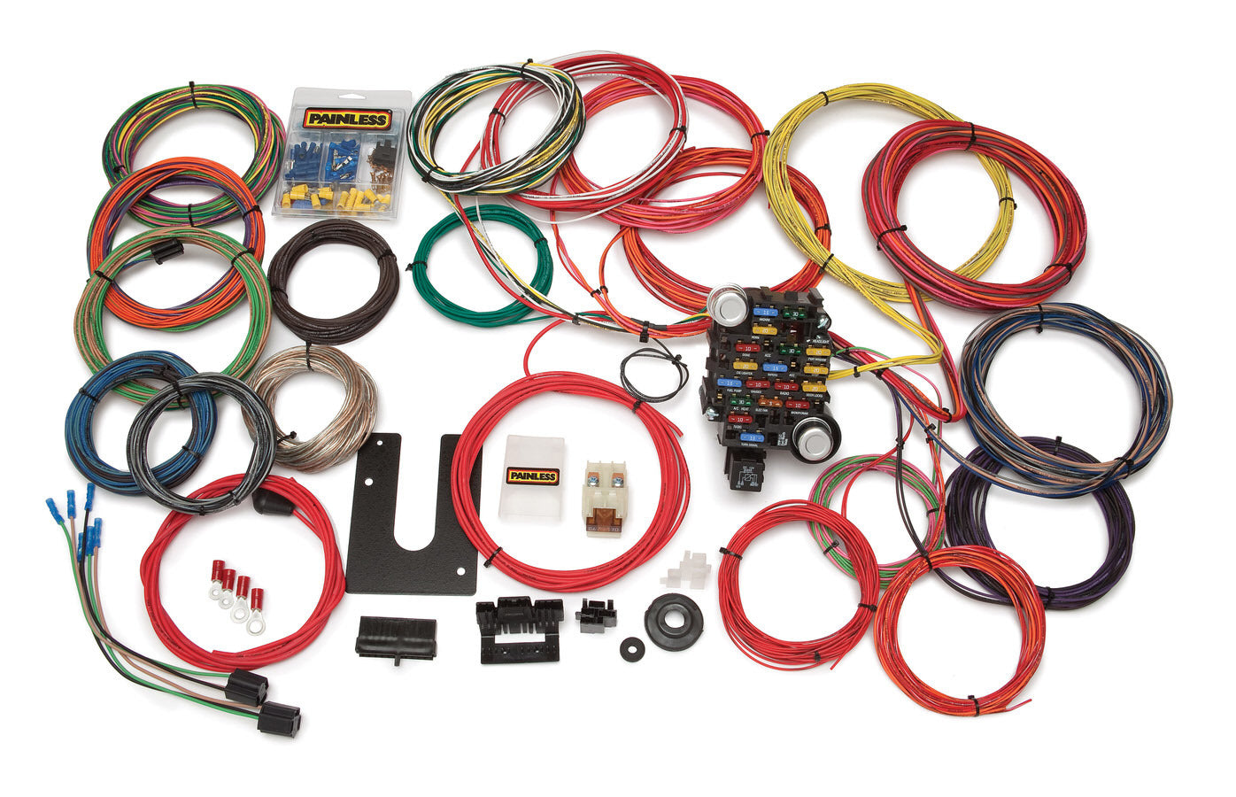 Painless Wiring PWI10220 Trunk Mount 28 Circuit Wiring Harness