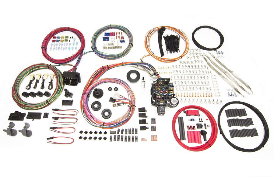 Painless Wiring PWI10415 25 Circuit Harness - Pro Series Truck GM Key