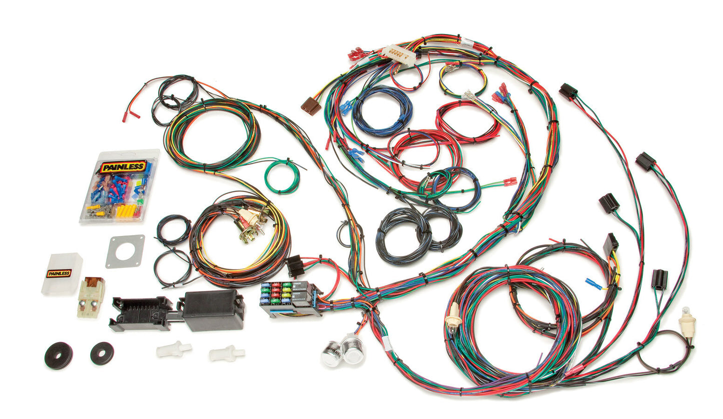 Painless Wiring PWI20122 69-70 Mustang Chassis Harness 22 Circuits