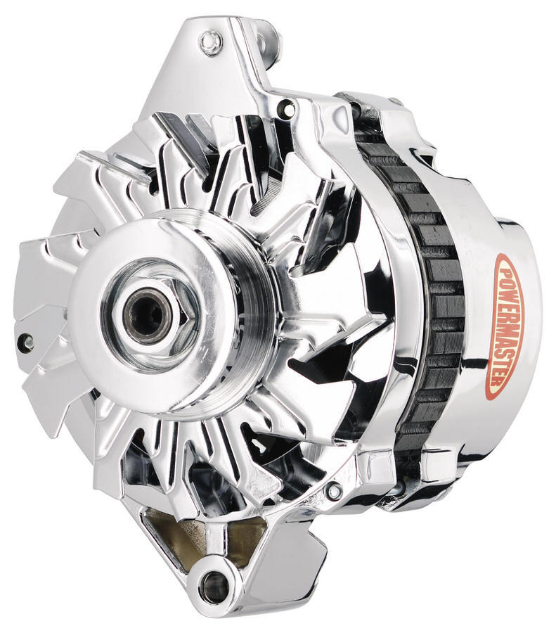 Powermaster PWM378021 CS130 GM 140amp Chrome Alternator