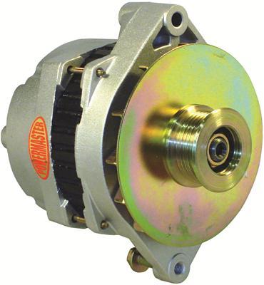 Powermaster PWM47805 200amp Alternator GM CS 144 Style Natural Finish