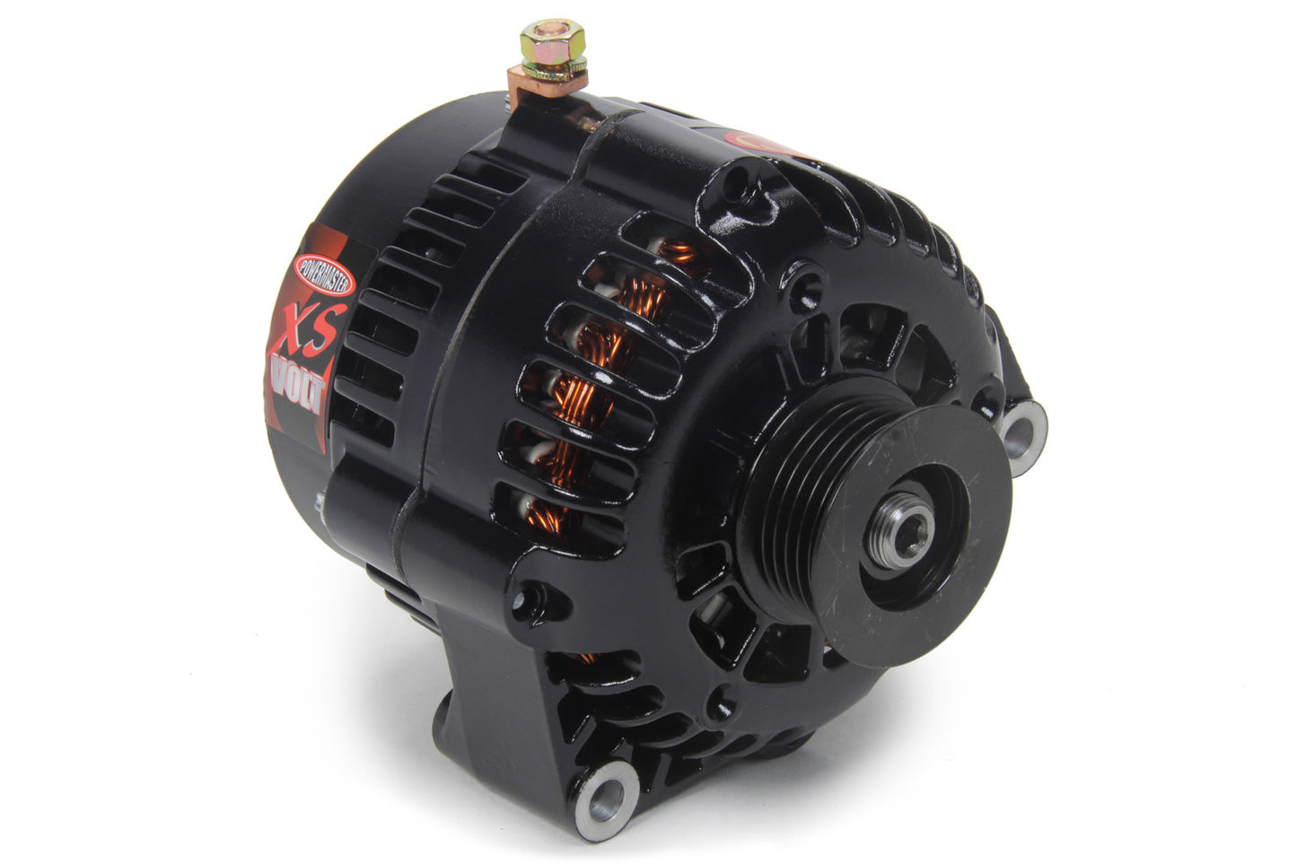 Powermaster PWM582478 Alternator 165 Amps GM 6-Groove - Black