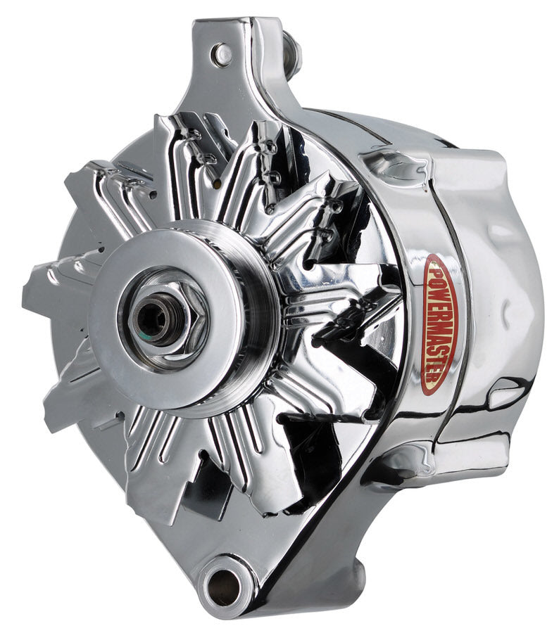 Powermaster PWM8-37141 Ford 150 Amp Alternator Chrome Finish