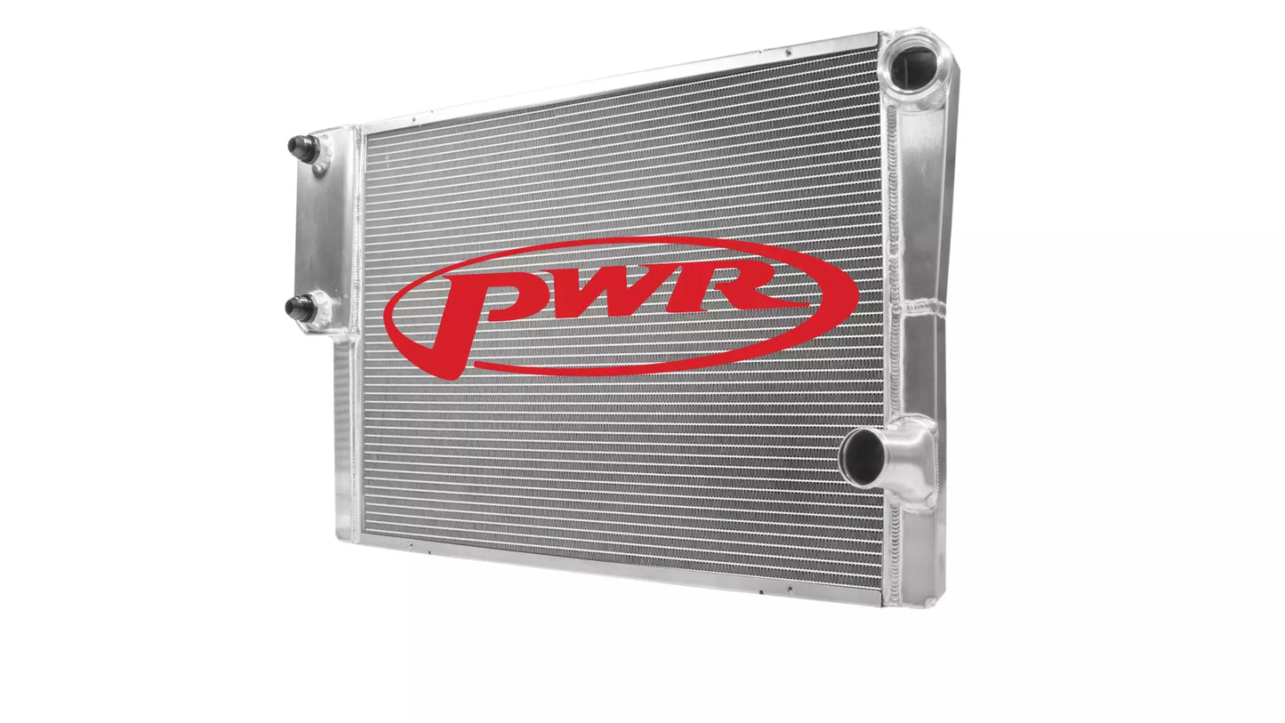 Pwr North America PWR906-28191 Radiator 19 x 28 Double Pass w/Exchanger Closed