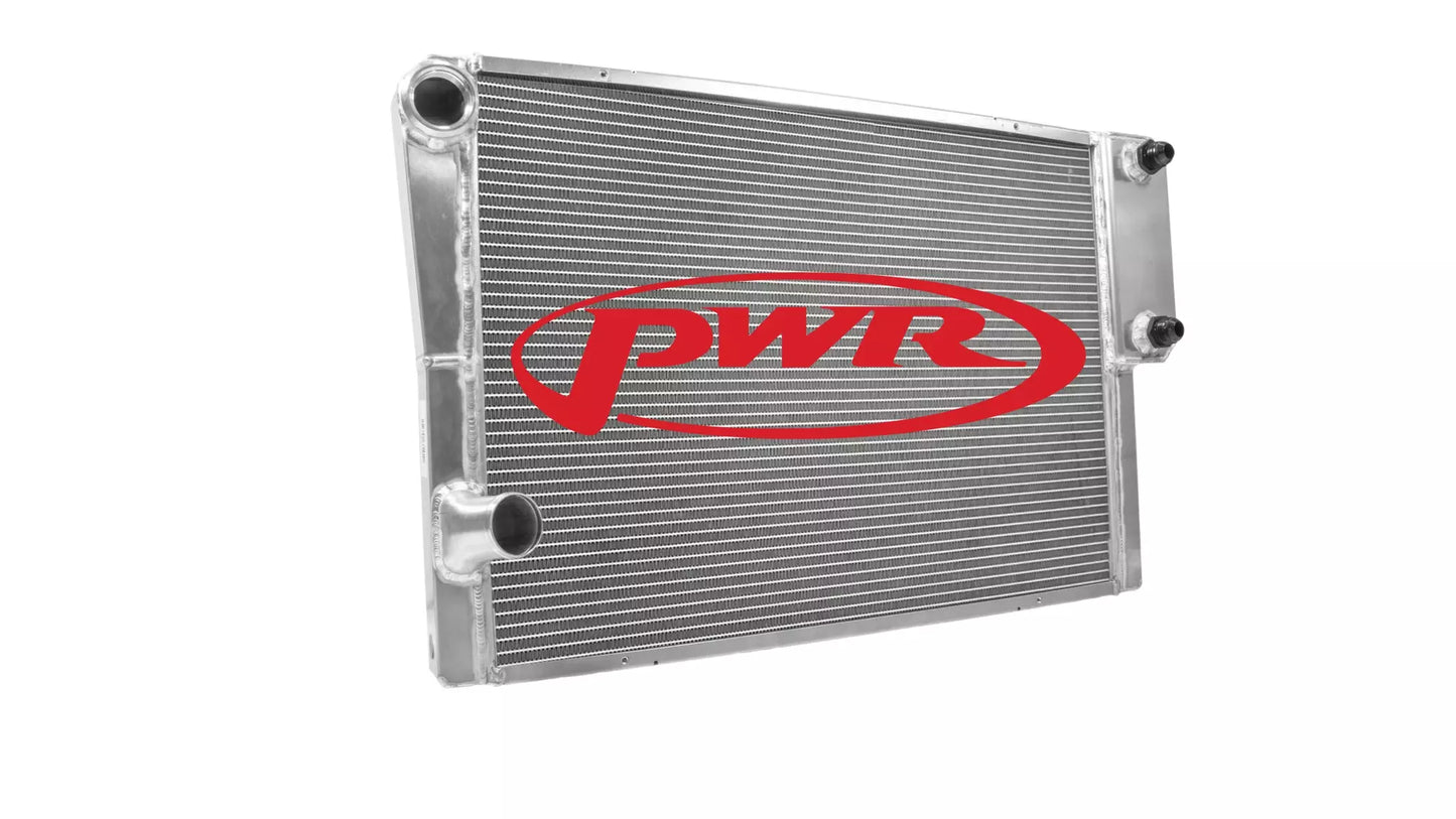 Pwr North America PWR906-30194 Radiator 19 x 30 Double Pass w/Exchanger Closed