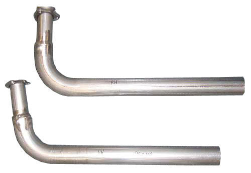 Pypes Performance Exhaust PYPDCC10S Corvette C3 SBC RAM Horn Downpipes 2.5in
