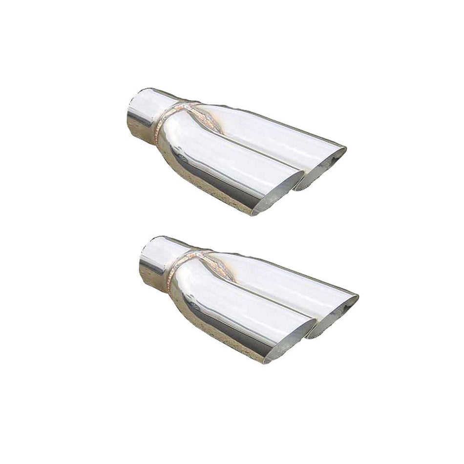 Pypes Performance Exhaust PYPEVT19 70-71 Pontiac GTO 2.5in Exhaust Splitters Pair