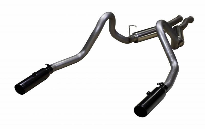 Pypes Performance Exhaust PYPSFM29VB 79-04 Mustang Cat Back Exhaust KIt Pype Bomb